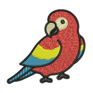 Parrot Embroidery Design